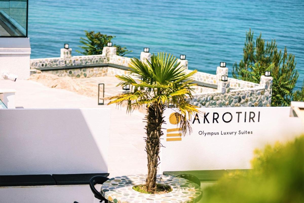 Akrotiri Olympus Luxury Suites - Adults Only Plaka Litochoro Dış mekan fotoğraf