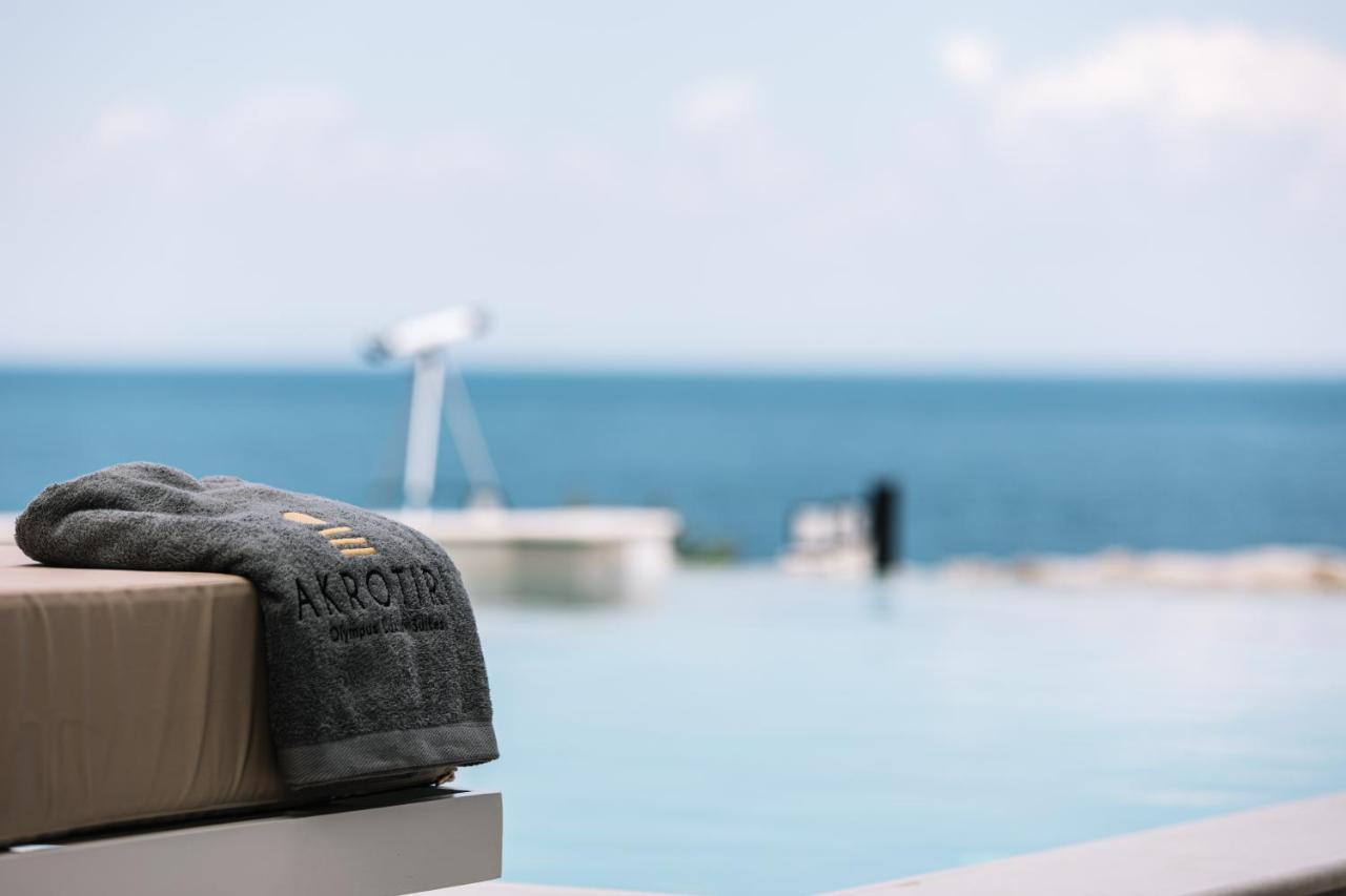 Akrotiri Olympus Luxury Suites - Adults Only Plaka Litochoro Dış mekan fotoğraf