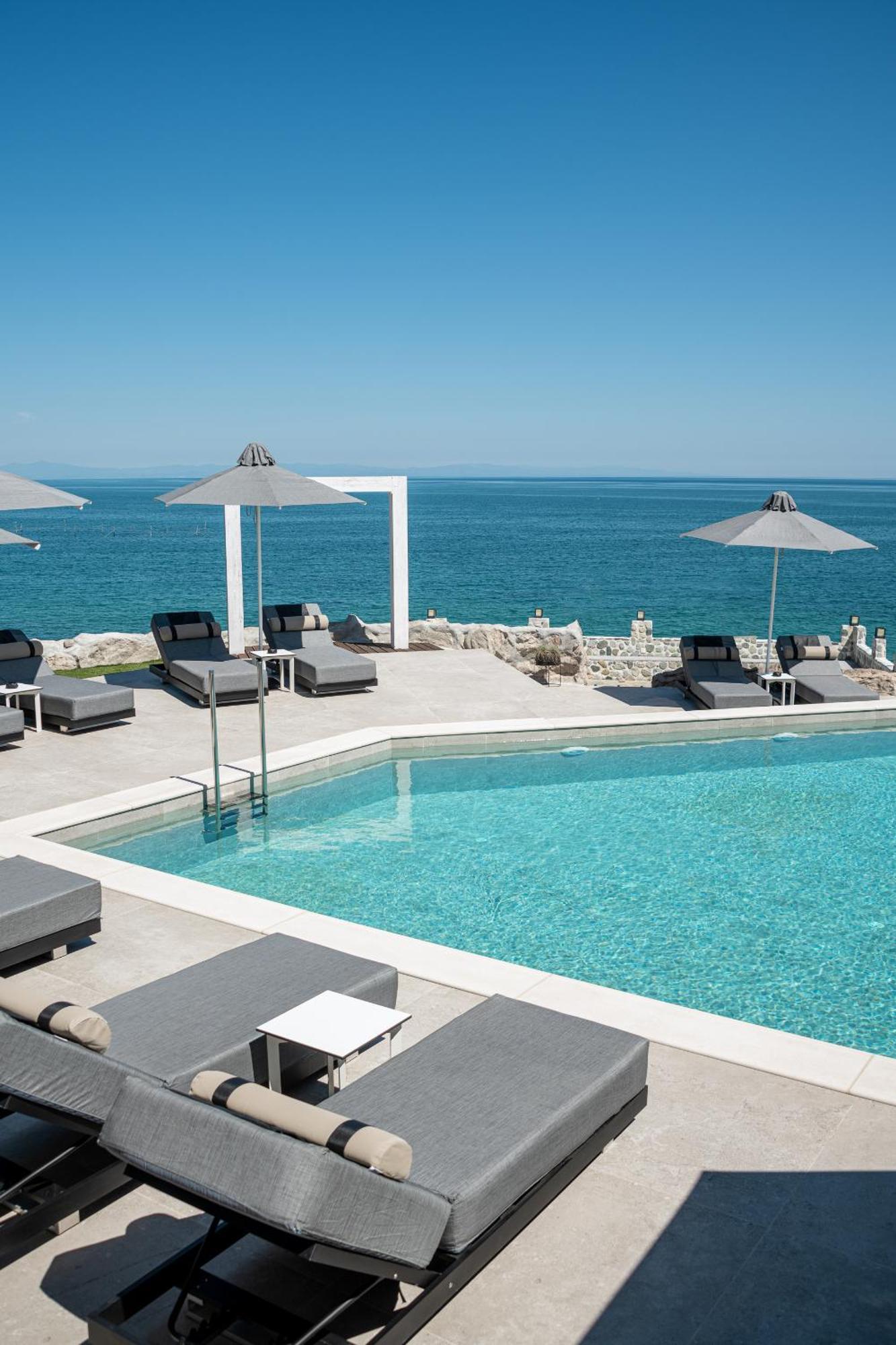 Akrotiri Olympus Luxury Suites - Adults Only Plaka Litochoro Dış mekan fotoğraf