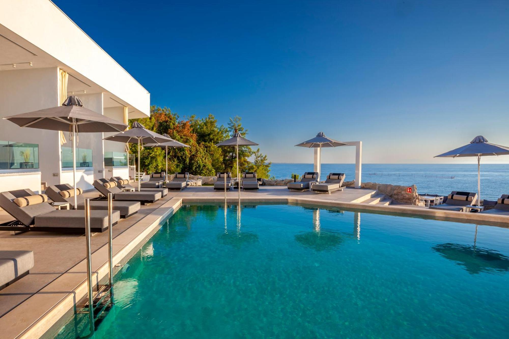 Akrotiri Olympus Luxury Suites - Adults Only Plaka Litochoro Dış mekan fotoğraf
